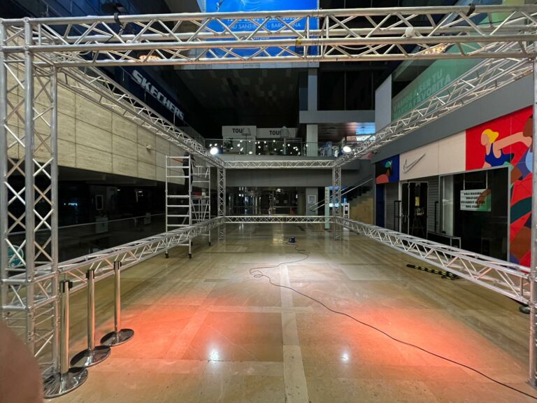 alquiler estructura truss madrid