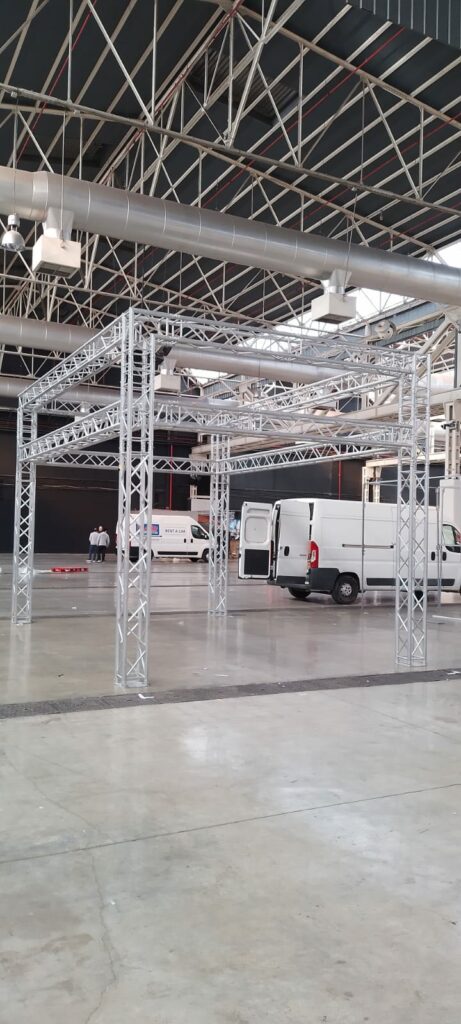 alquiler estructura truss eventos madrid