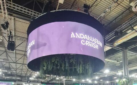 alquiler pantallas led circulares barcelona