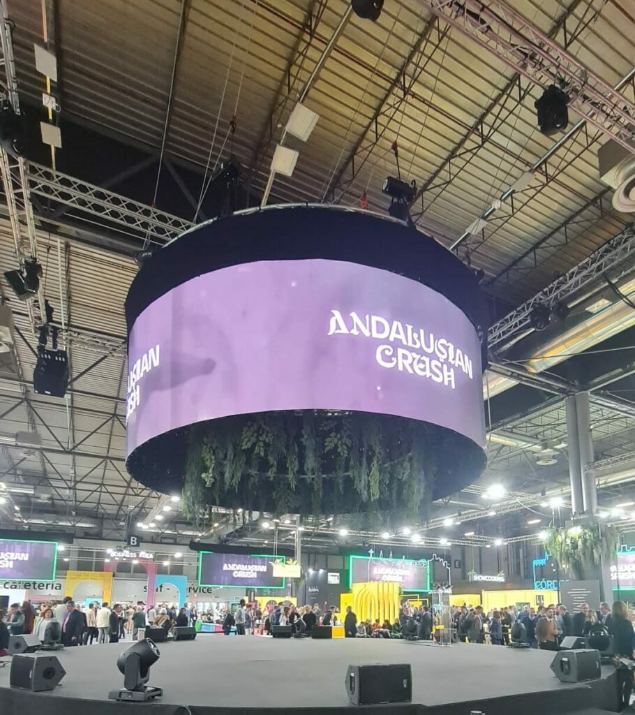 alquiler pantallas led circulares barcelona