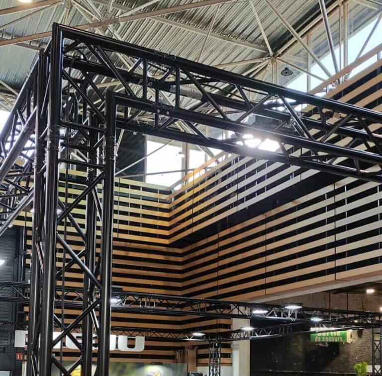 alquiler truss negro eventos madrid