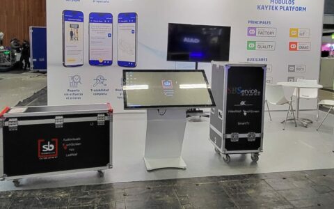 kiosco tactil alquiler bilbao