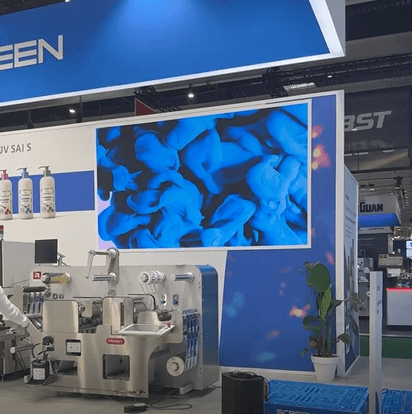pantalla gran formato alquiler barcelona labelexpo